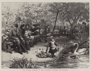 Le jardin public de la compagnie des brasseurs à Stepney - Charles J. Staniland